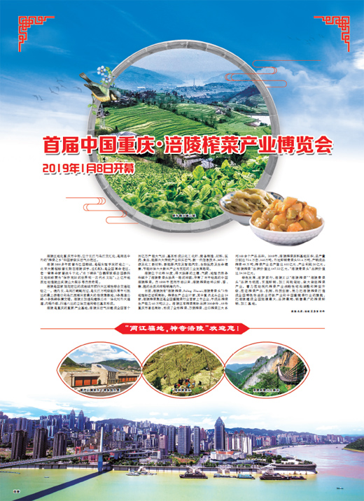 首届中国重庆·涪陵榨菜产业博览会