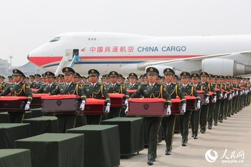 第六批在韩中国人民志愿军烈士遗骸将于清明节前接回国